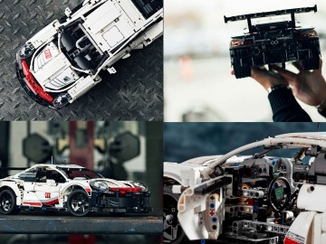 Porsche 911 RSR i Chevrolet Corvette ZR1 od LEGO